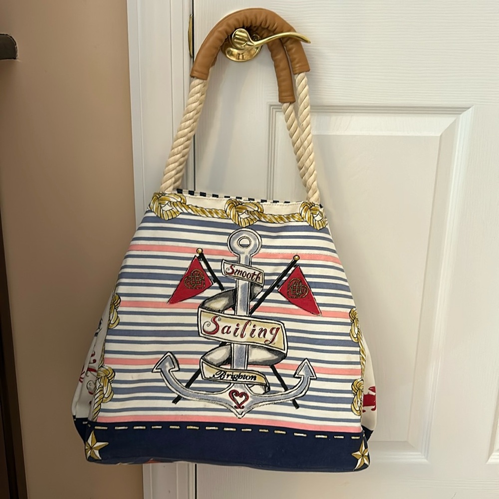 BRIGHTON SAILING BEACH TOTE